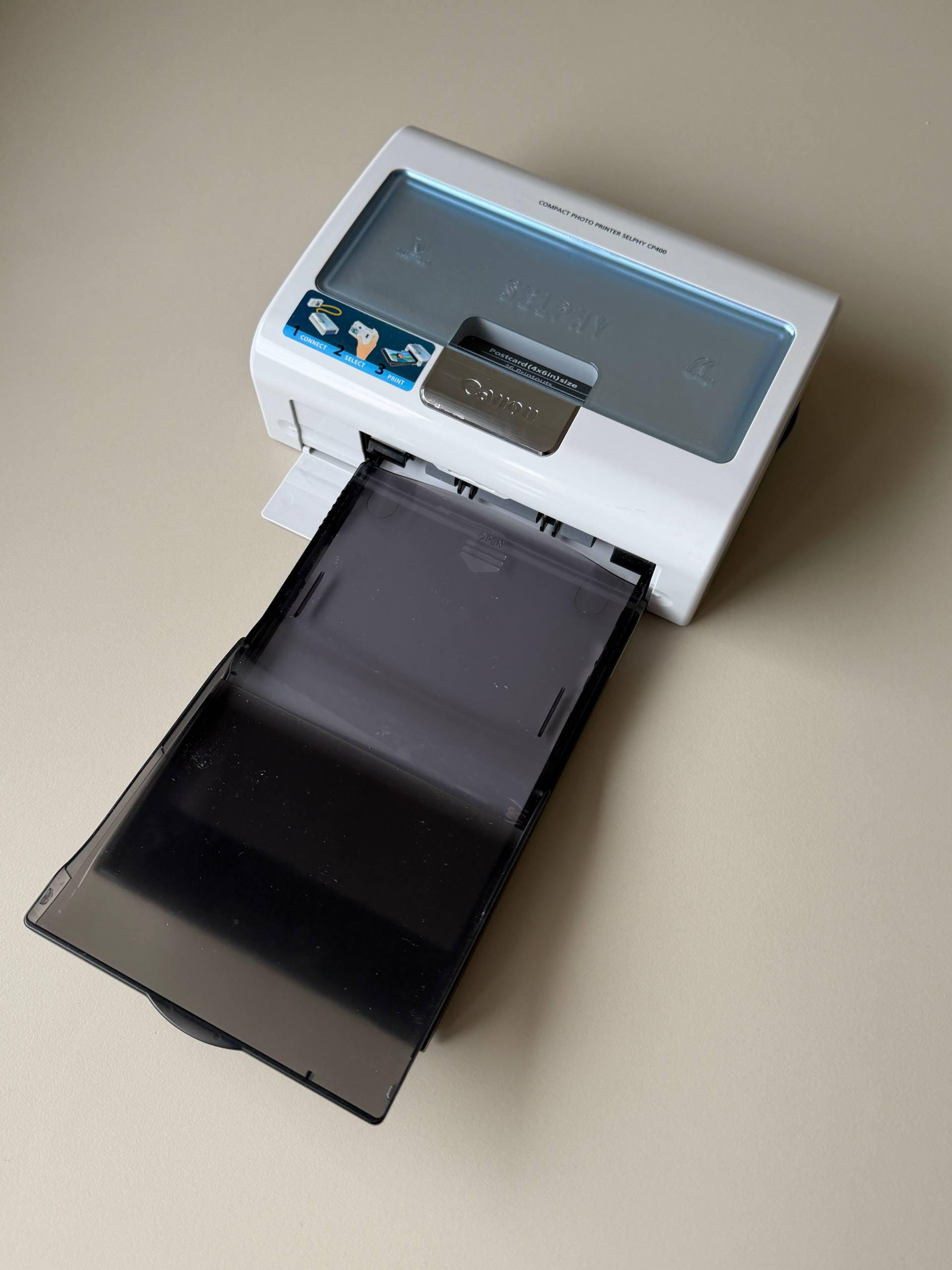 Canon Selphy CP400 Compact Digital Photo Thermal Dye Sublimation