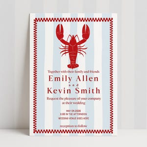 Editable Wedding Invitation Canva Template | Modern Boho Wedding Invite | Printable Digital Download | Wedding Stationery