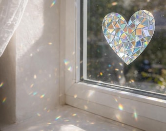 Memorial Rainbow Window Cling | Celebration of Life, Sympathy Keepsake