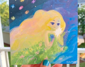 Whimsical Mother Nature Art Print