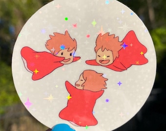 Ponyo Sisters sticker