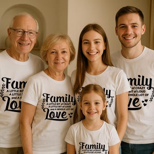 Custom Family Shirt, Family Group Shirt, Custom Name Shirt, Friends Theme Shirt, Custom Family Gift, Family Trip Shirt, Custom Matching Tees