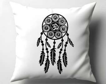 7 Chakras Dream Catcher SVG Bundle, Yoga Meditation Clipart (Digital Download)