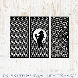 Lord Krishna Wall Decor SVG and DXF | Hindu God Temple Frame | Laser Cut and CNC Design | Instant Digital Download