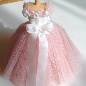 Pink Net Ball Gown on Mannequin 1/12th Scale Dollhouse - Etsy