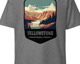 Yellowstone Graphic T-Shirt: Unisex Outdoor Adventure Tee