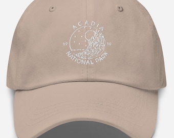 Acadia National Park Hat: Cotton Twill Camping Apparel