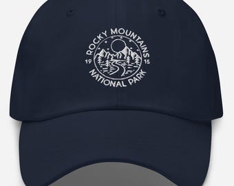Rocky Mountain National Park Hat: Unisex Camping Apparel