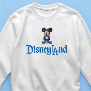 Sudadera de Minnie o Mickey LA, camiseta de Disney LA, regalo divertido para fanáticos del béisbol, camiseta deportiva de Disneyland imagen 2