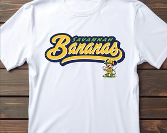 Camiseta de Disney de Savannah Bananas, camiseta de Disney LA, regalo divertido para fanáticos del béisbol, camiseta deportiva de Disneyland