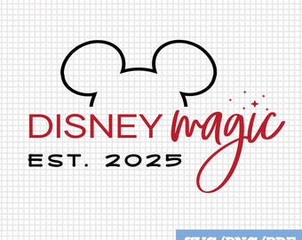 Disney Magic Family Trip SVG, Body para bebé, Recién casados (Descarga digital)