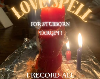 Custom Recorded Love Spell | Attraction, Binding, Bring Back Ex, Self Love, Reconciliation, or Relationship Healing |Personalized Ritual