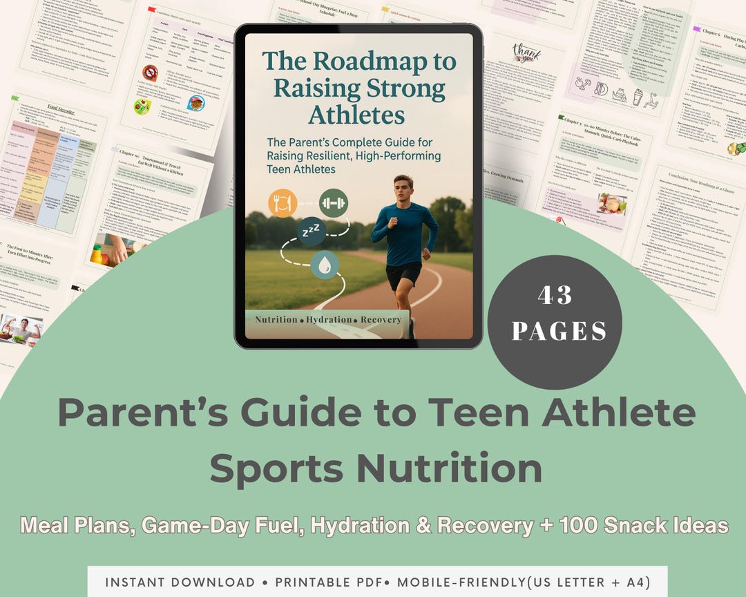 Teen Athlete Nutrition Guide for Parents (PDF Ebook) | Sports Nutrition ...