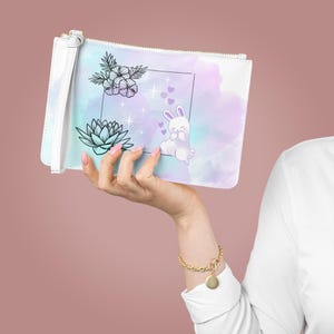 Whimsical Bunny Clutch Bag