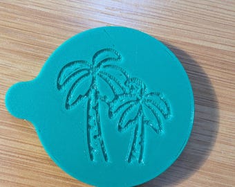 Couvercle de boîte (design palmier)