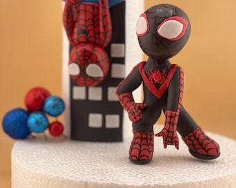 Spidey und seine Freunde Superhelden Sugarpaste Fondant Cake Topper