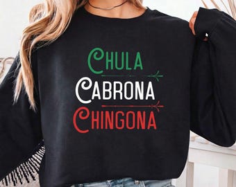 Chula Cabrona Chingona PNG, Mexican Pride Latina Design (Digital Download)