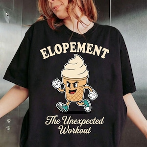 Elopement Unexpected Workout PNG, Retro Running Ice Cream Sped Teacher, Vintage Special Education ABA Rbt Sublimation DTF, Digital Download