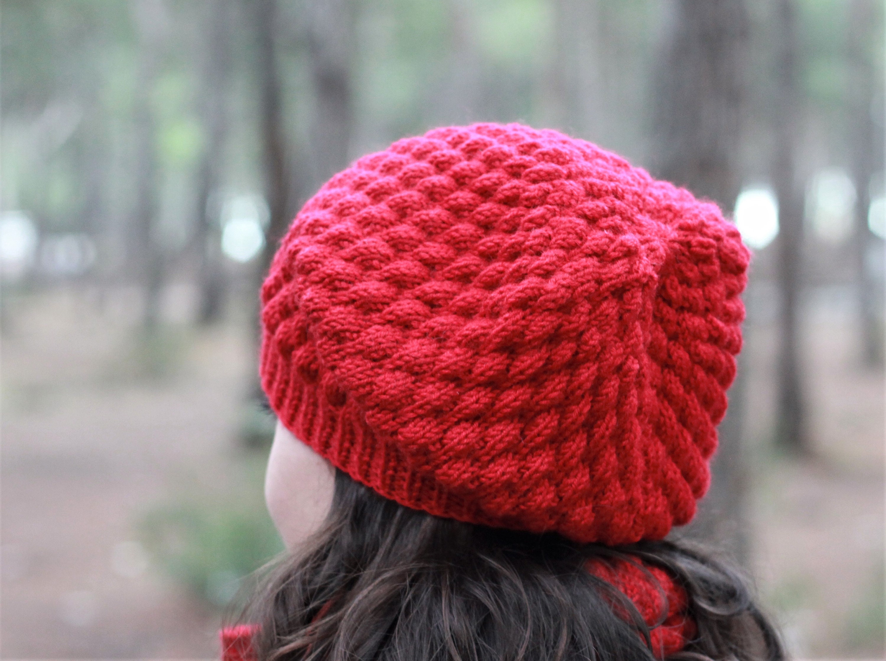 3 in 1 Winter Hat, Winter Knitted Beanie Hat Face Neck