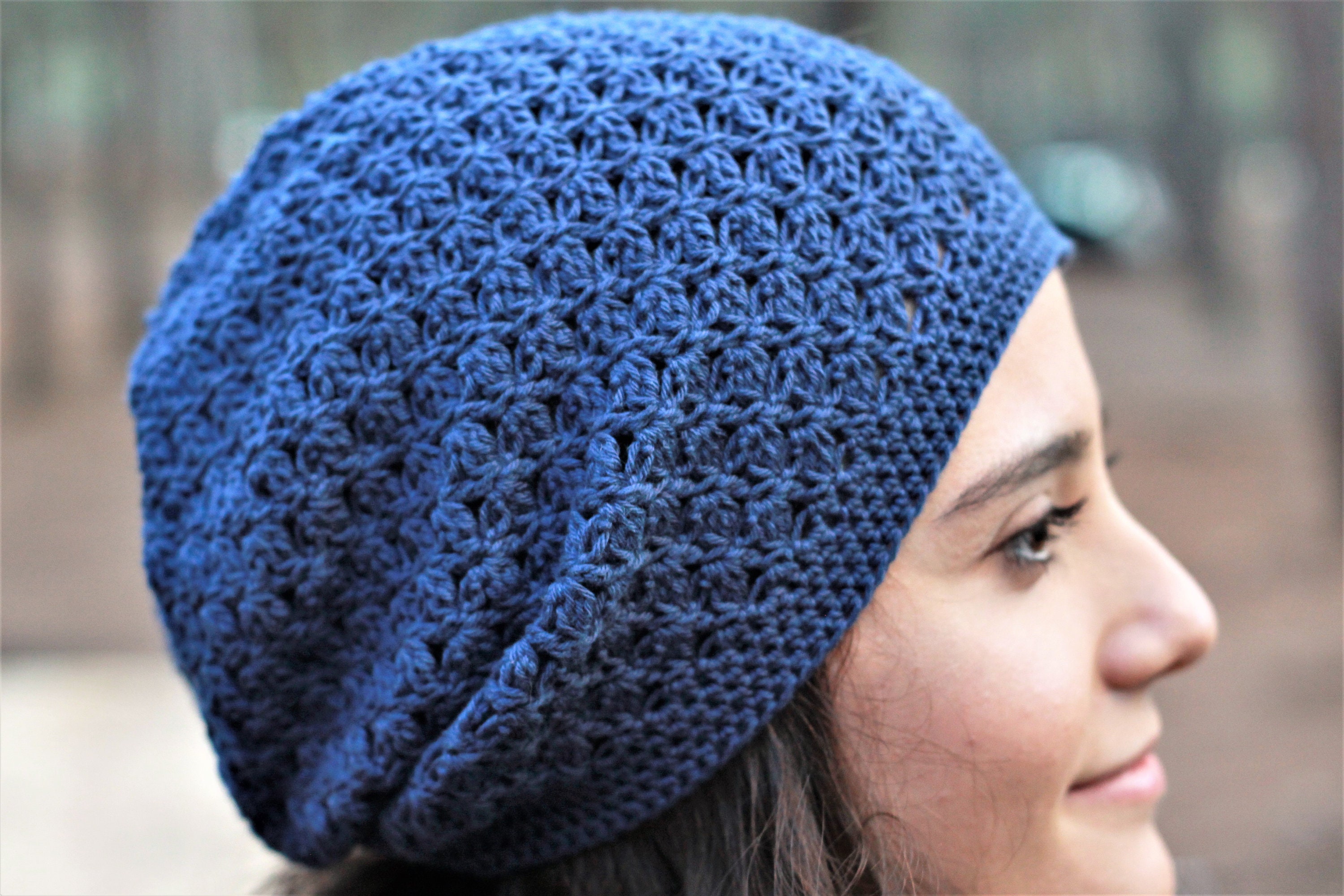 Two Color Hat And Tied Scarf (Crochet) – Lion Brand Yarn