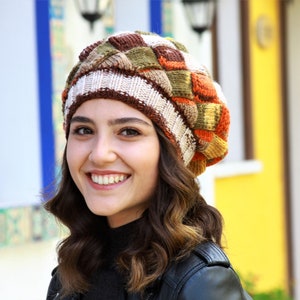 Nützliche Herbst Geschenk für Sie, bunte Herbst Strickmütze