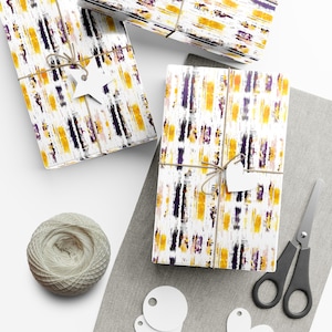 Fall Inspired Wrapping Paper, Autumn Gift Wrap, Seasonal Packaging, Thanksgiving | Halloween Wrap, Holiday Paper, Gift Wrap