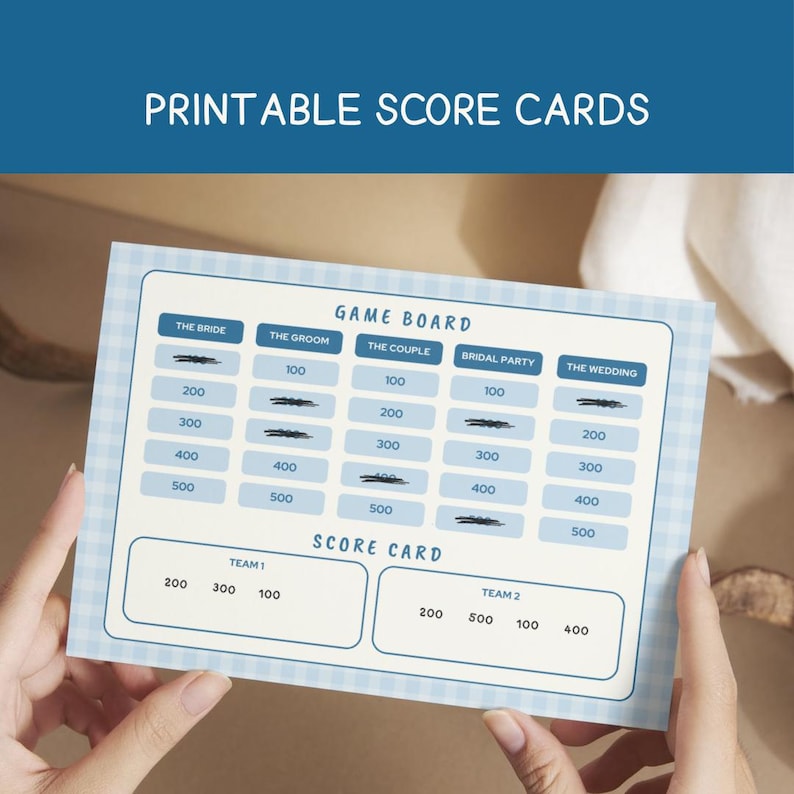 Baby Shower Jeopardy Template, Editable Baby Shower Game, Interactive ...
