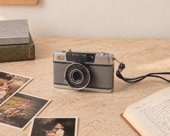 Vintage Half Frame 35mm Film Camera | Olympus Pen EE Camera | Japan Compact Camera Untested