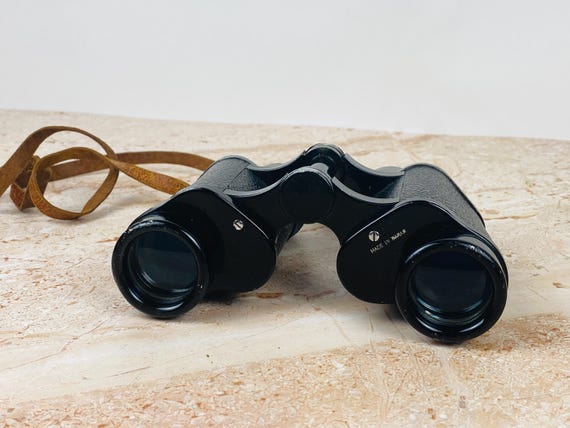 Vintage Binoculars 7x30 Made in Japan Field Glasses Original Leather…