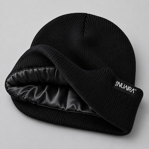 Slouchy Beanie Satin Lined - Etsy display picture 1
