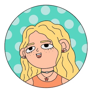 Custom Avatar Cartoon Profile Picture Hand Drawn Illustration Personalised Art Character Portrait Social Media Drawing Commission