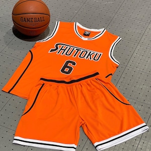 Kuroko Shutoku Midorima Shintaro Jersey Shorts Set Gym Sports basketball Activewear Cosplay Anime Clothes