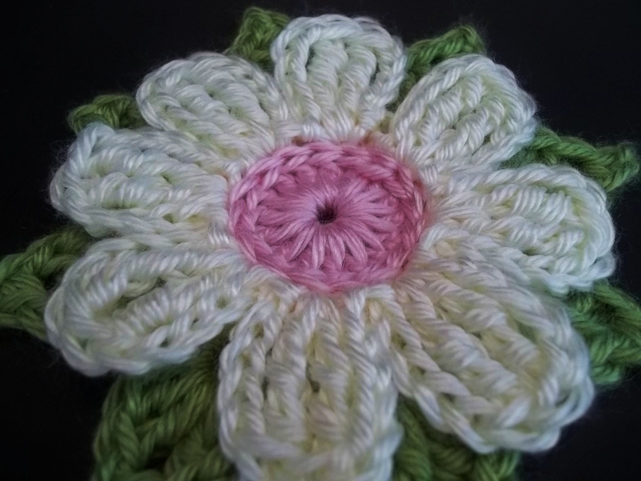 Gerbera Daisy Dukes Flower Crochet Pattern Etsy
