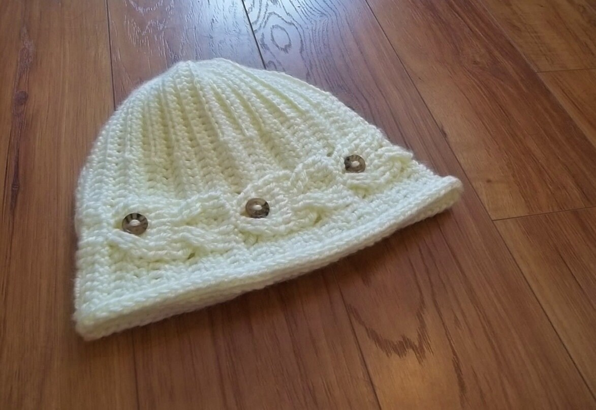Crochet Patterngoing Fishing Hat. A Beanie Hat With Fish Etsy