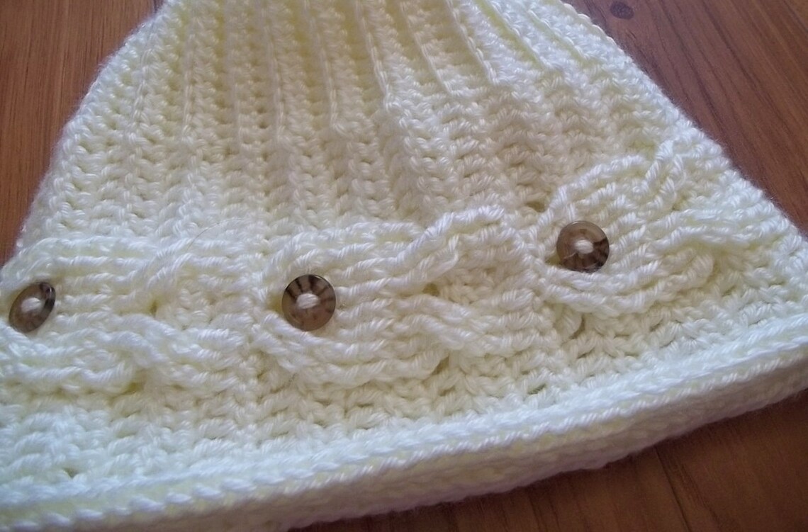 Crochet Patterngoing Fishing Hat. A Beanie Hat With Fish Etsy