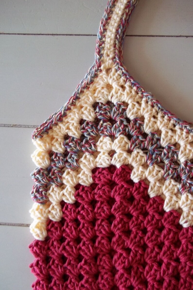 Granny Ripple Bag Crochet Pattern. Instant Download in pdf ...