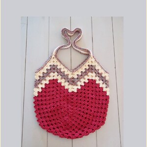 Granny Ripple Bag Crochet Pattern. Instant Download in pdf | Etsy