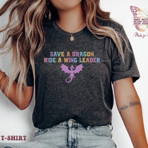 Save A Dragon Ride A Wingleader shirt, iron flame pullover, Fourth Wing merch, Onyx Storm shirt, Xaden Riorson shirt, cute bookish, gift for