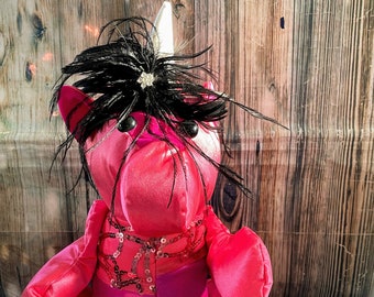 Stuffed Unicorn - Memory Bear - Dance Costume Memories