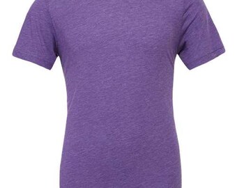 Purple Triblend Tee