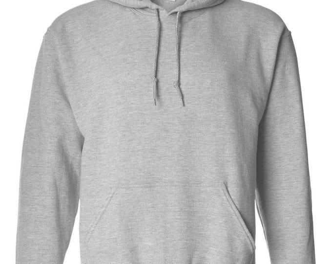 Gray Gildan Hooded Sweatshirt