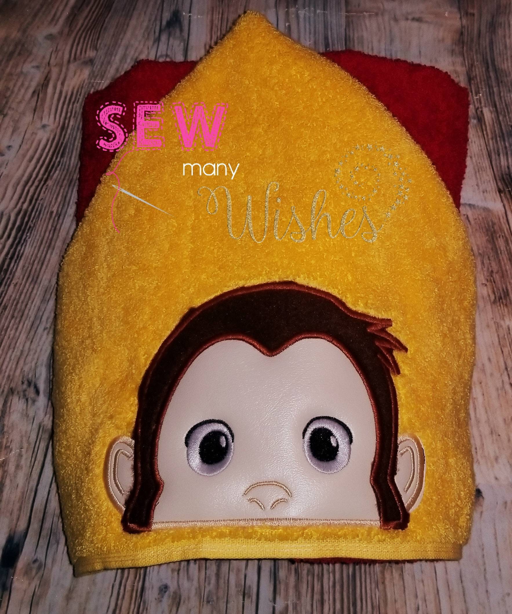 george hooded towel