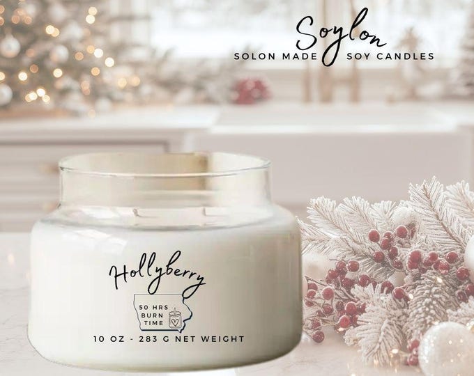 Hollyberry Soy Candle