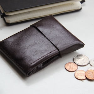 Patroon voor leren portemonnee, voor muntgeld, briefjes en creditcards