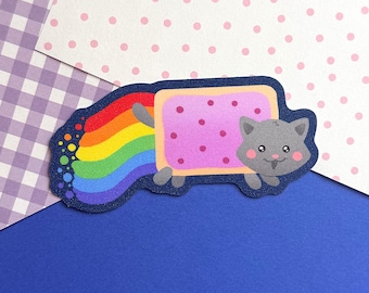 Nyan Cat Sticker | Y2K | Nostalgia | Decal