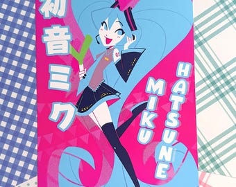 Hatsune Miku Pop - Stampa artistica / Vocaloid