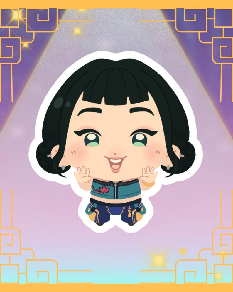 Kpop Demon Hunters Stickers | Rumi | Mira | Zoey | Huntrix | Derpy ...