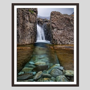 Fairy Pools Waterfall, Photo Print, Isle of Skye, Scotland, Scottish Highlands, Landscape Photography, Wall Art, Home Decor, Scottish Gift