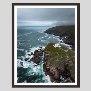 Stoer Head Lighthouse, Photo Print, Scotland, Coastal, Landscape Photography, Scottish Highlands, Wall Art, Home Decor, Scottish Gift