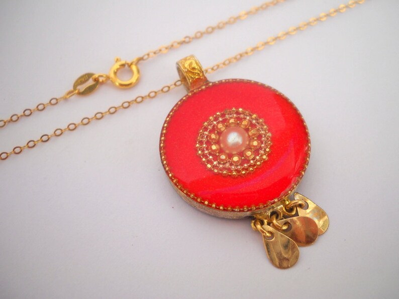 Boho Chic Red Necklace main image 0
